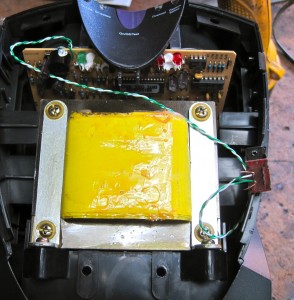 run wires to switch