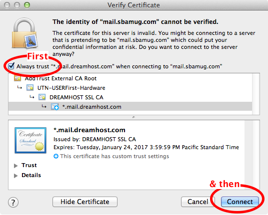 2_Verify cert Trust xbox